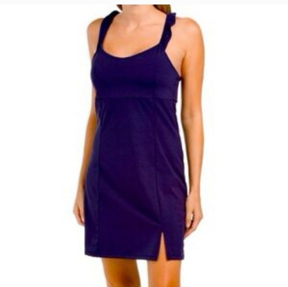 Sincerely Jules Golf And Tennis Dress Built-in bodysuit Bra/Shorts Sz Large NWT - Picture 2 of 13